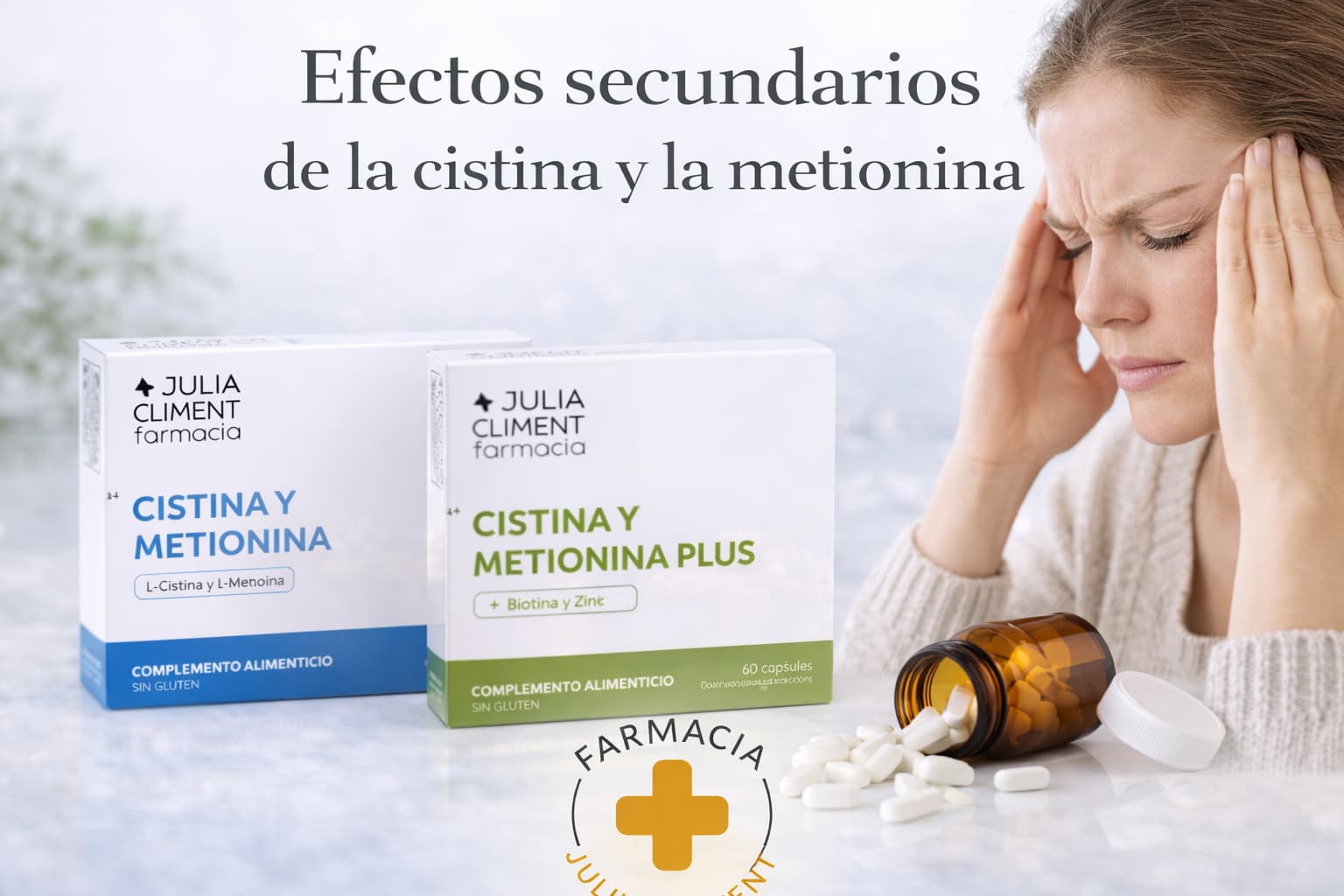 Efectos secundarios de la cistina y la metionina